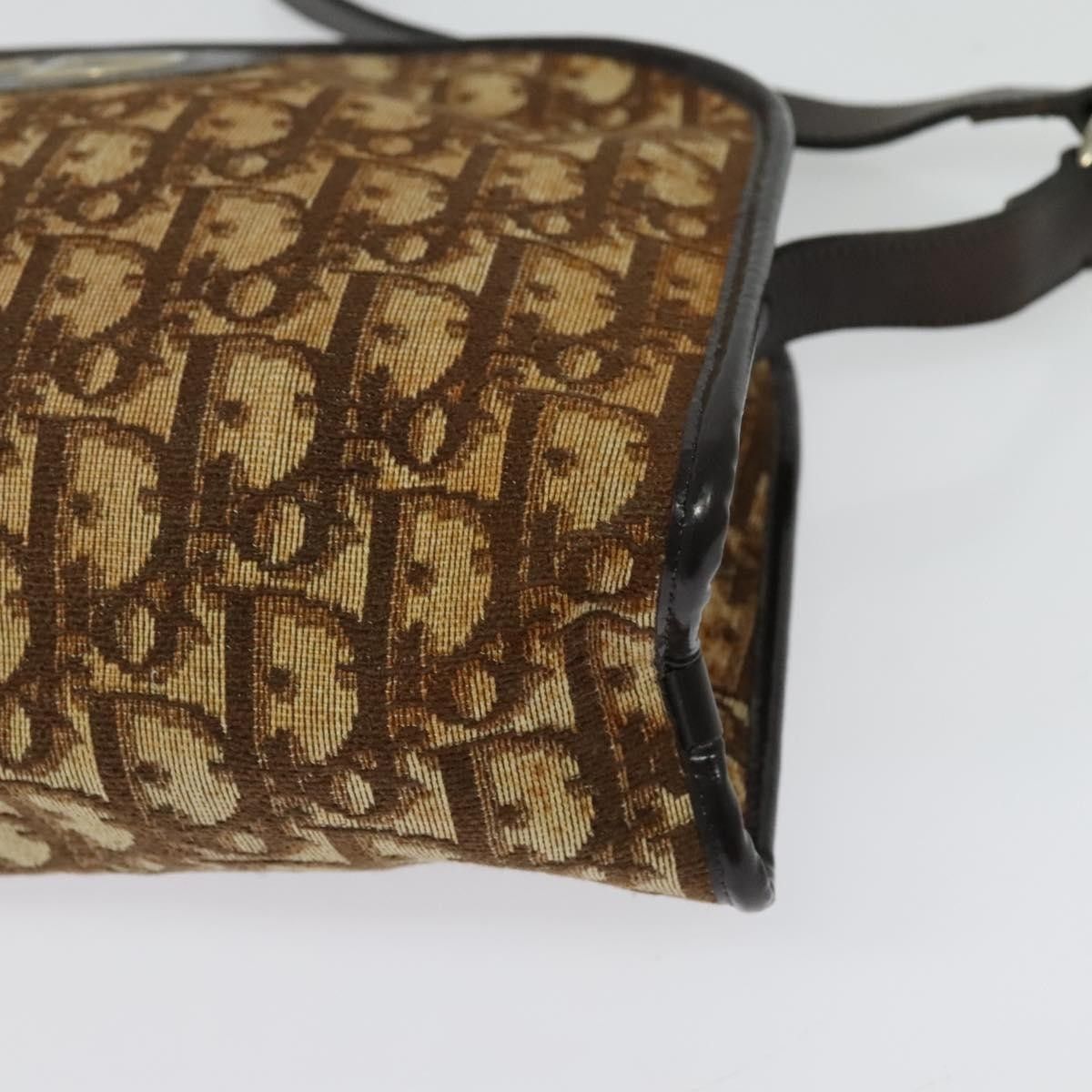 Dior Christian Dior Vintage Trotter Shoulder Bag Canvas Size ONE SIZE - 8 Thumbnail
