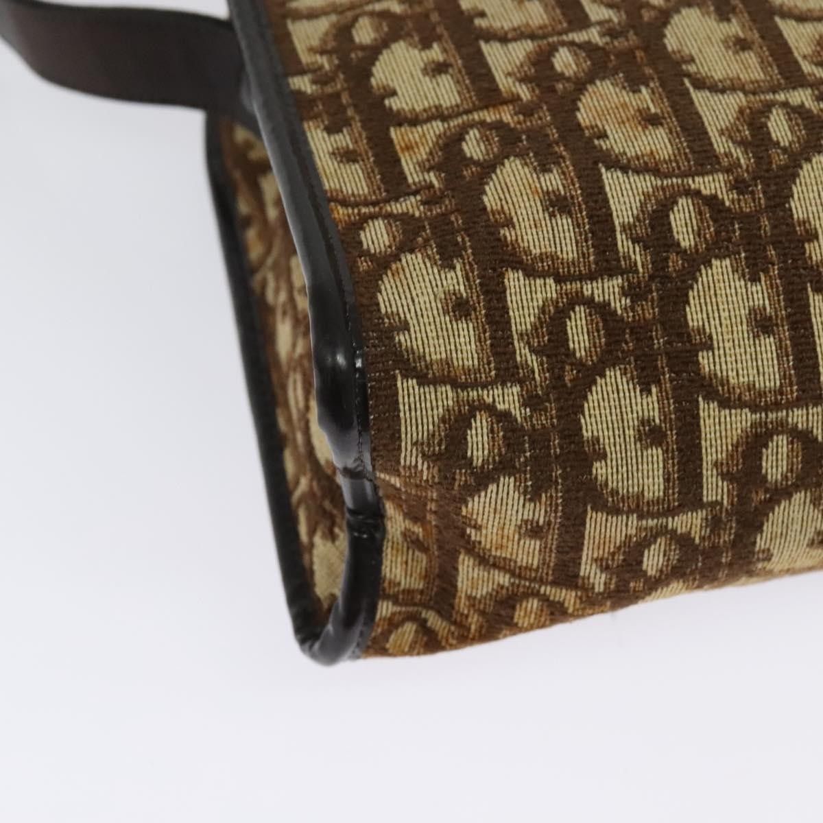 Dior Christian Dior Vintage Trotter Shoulder Bag Canvas Size ONE SIZE - 12 Thumbnail