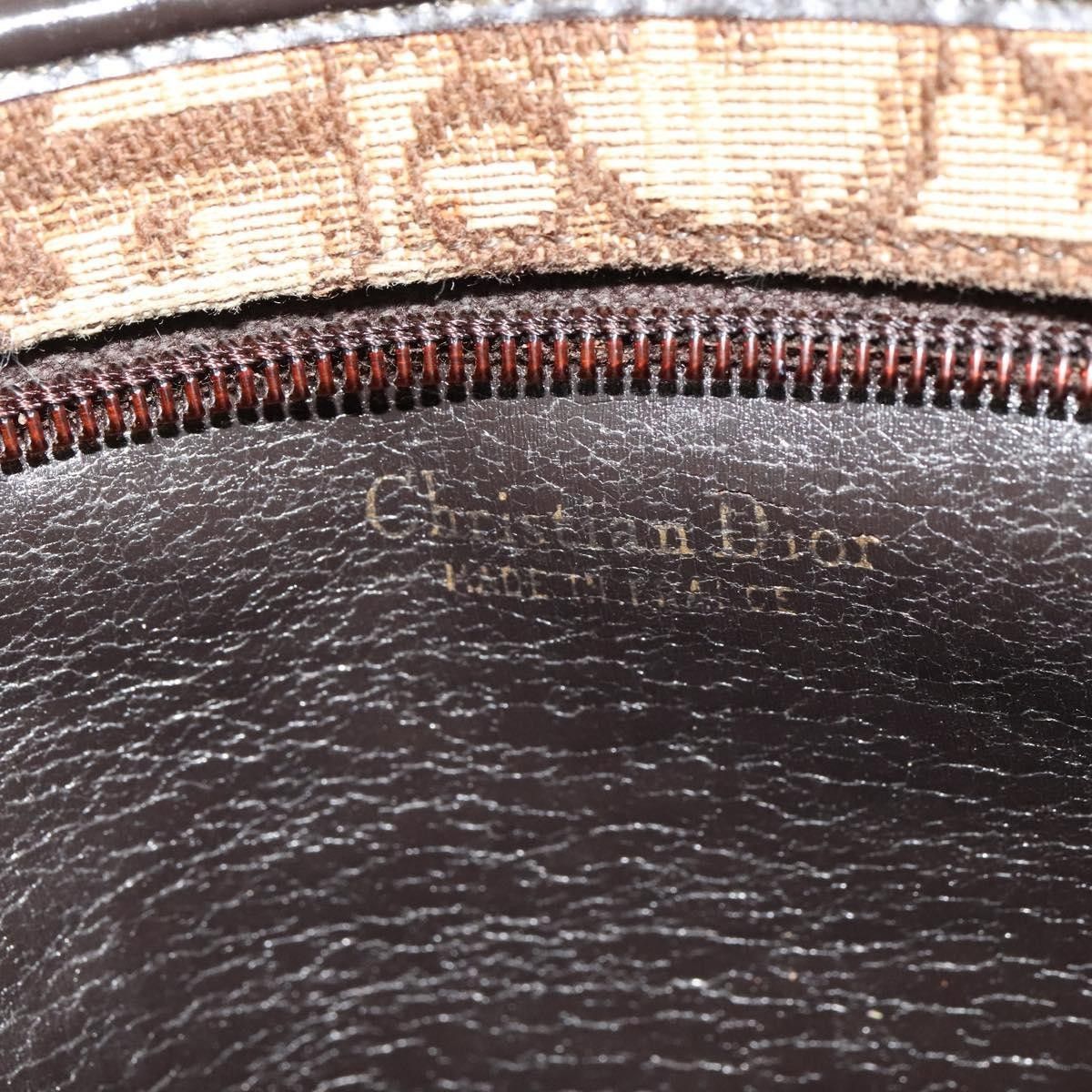 Dior Christian Dior Vintage Trotter Shoulder Bag Canvas Size ONE SIZE - 6 Thumbnail