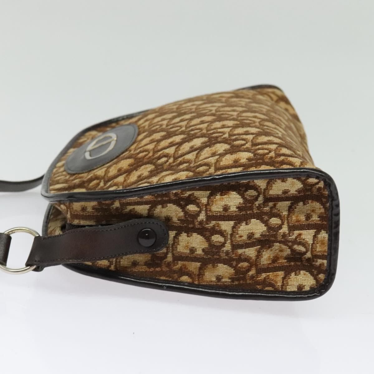 Dior Christian Dior Vintage Trotter Shoulder Bag Canvas Size ONE SIZE - 3 Thumbnail