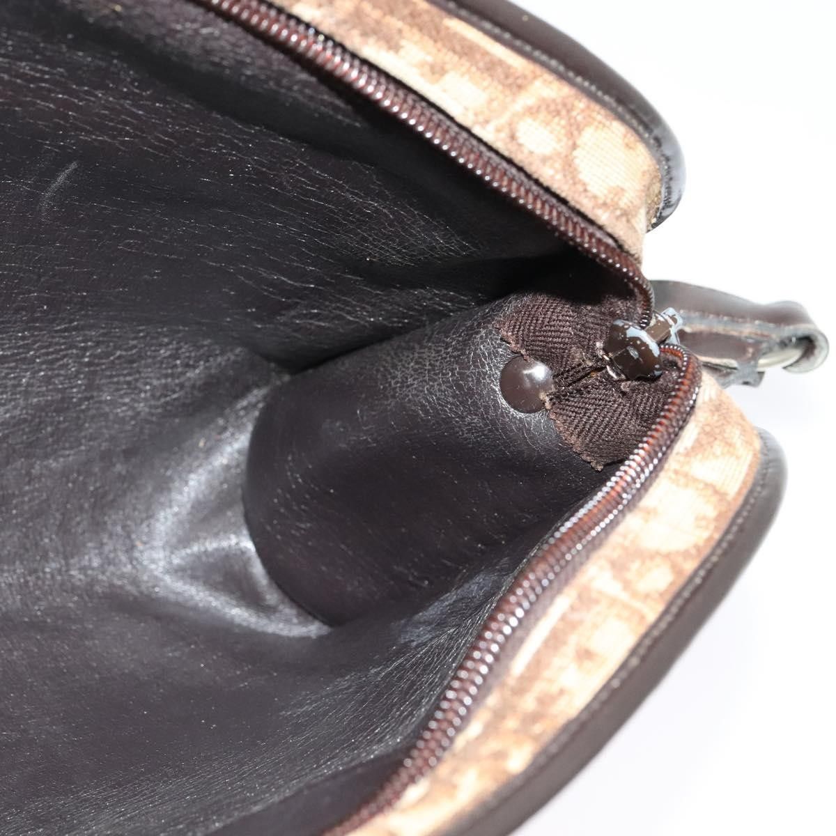 Dior Christian Dior Vintage Trotter Shoulder Bag Canvas Size ONE SIZE - 18 Thumbnail