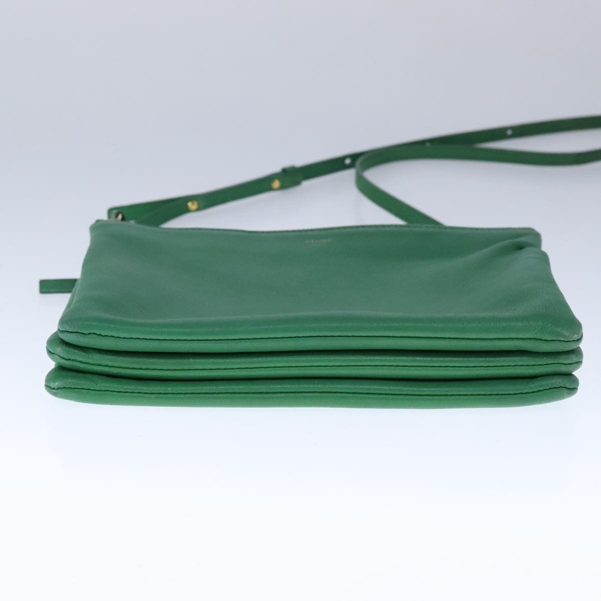 Celine Celine Trio Crossbody Bag Leather Size ONE SIZE - 14 Thumbnail