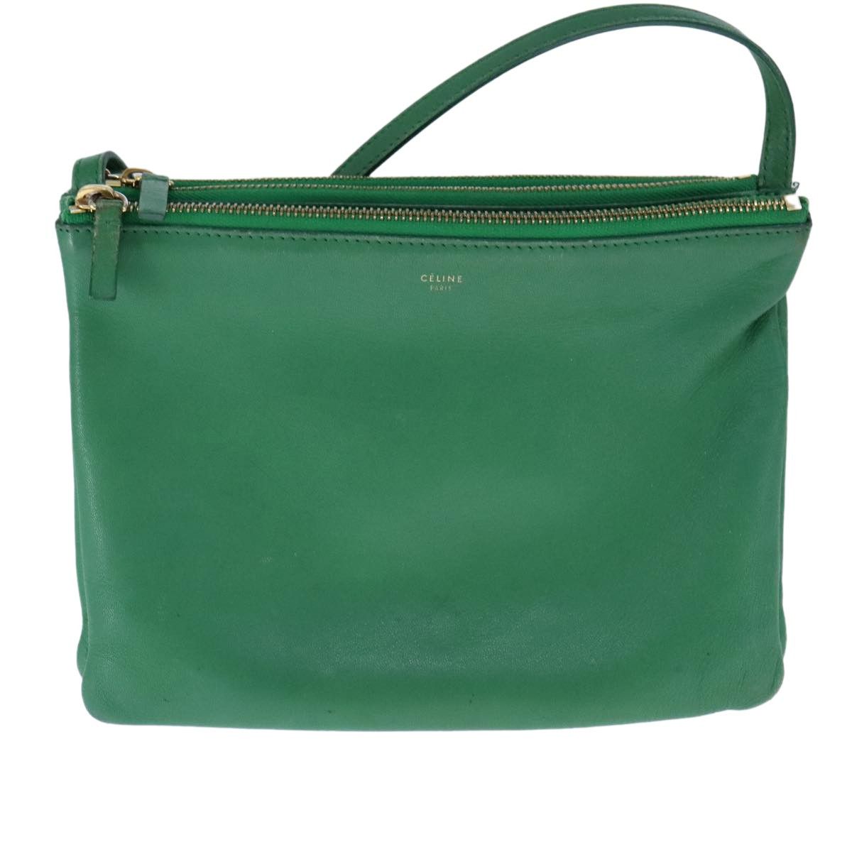 Celine Celine Trio Crossbody Bag Leather Size ONE SIZE - 17 Thumbnail