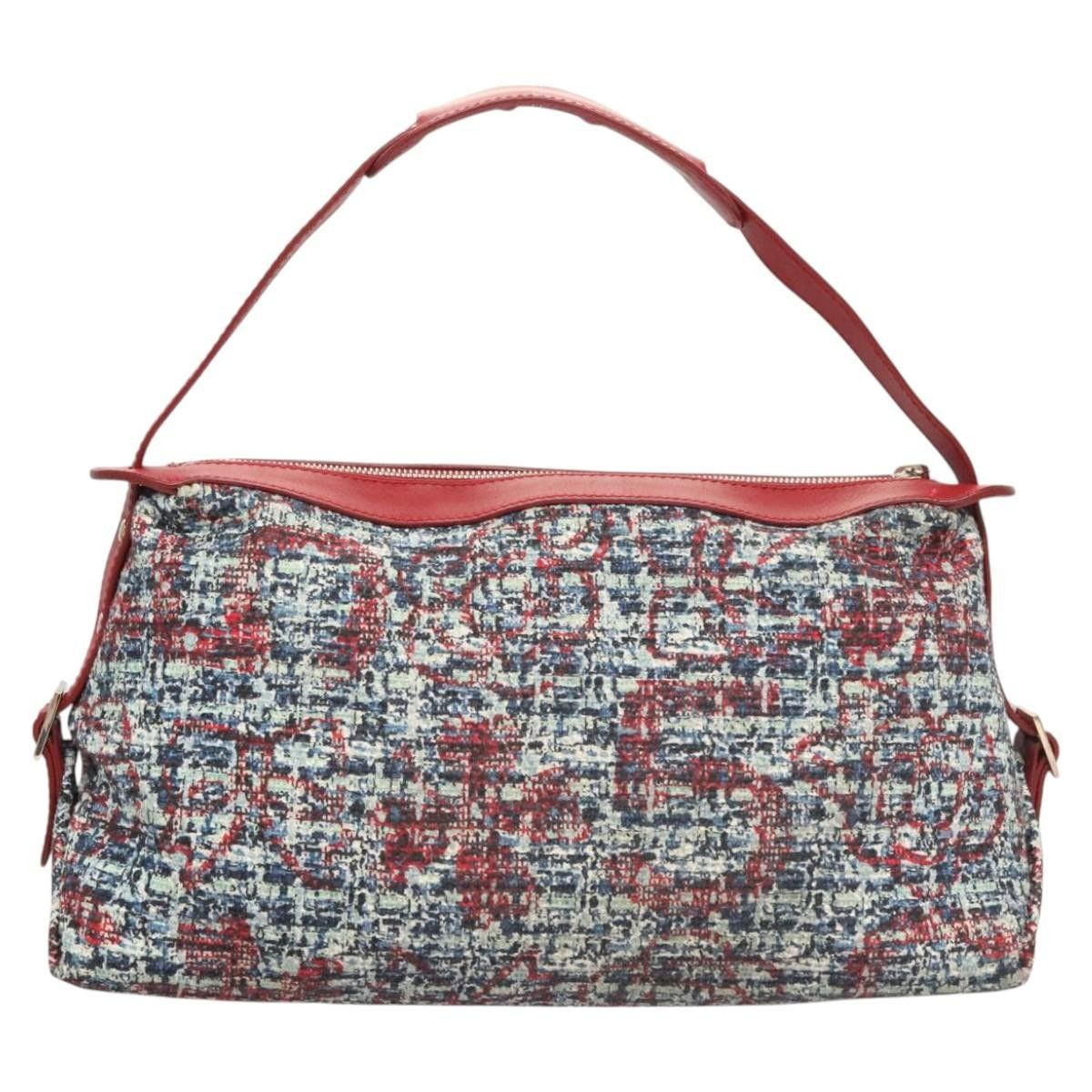 Chanel Chanel Camellia Shoulder Bag Tweed Size ONE SIZE - 2 Thumbnail