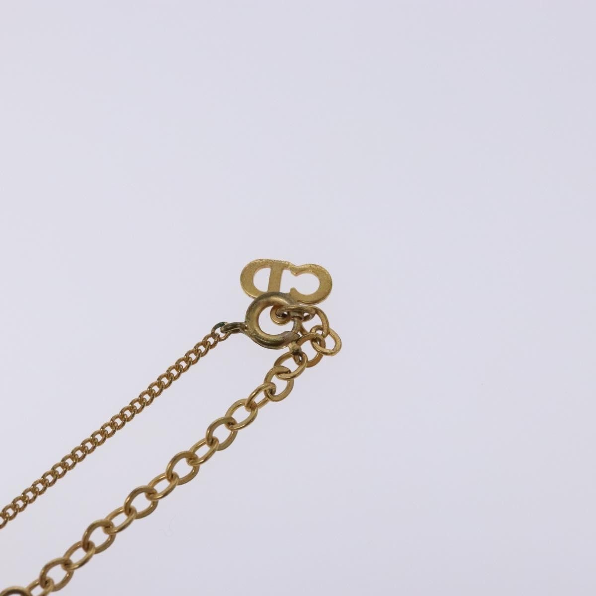 Dior Christian Dior CD Round Pendant Necklace Metal Size ONE SIZE - 6 Thumbnail