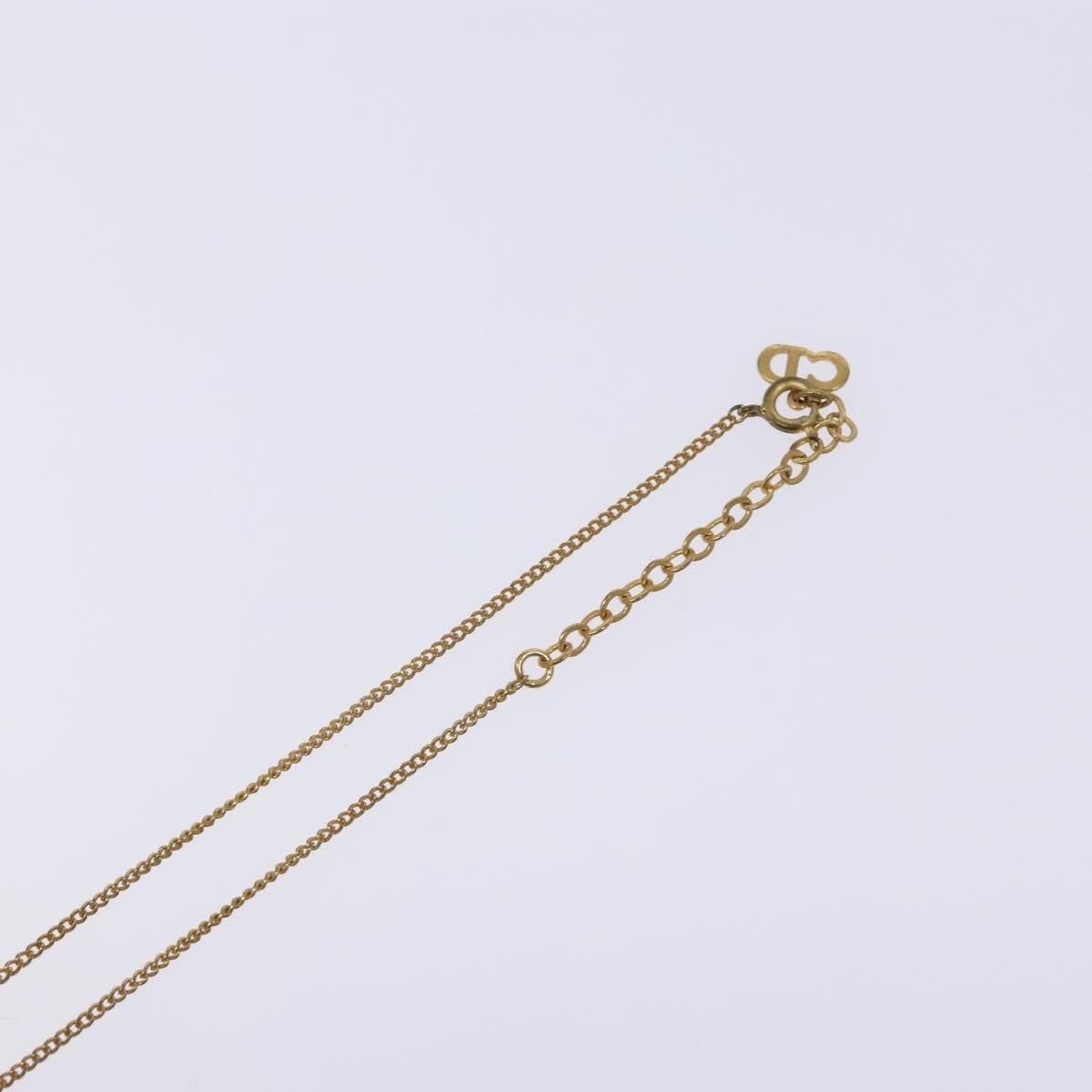 Dior Christian Dior CD Round Pendant Necklace Metal Size ONE SIZE - 5 Thumbnail