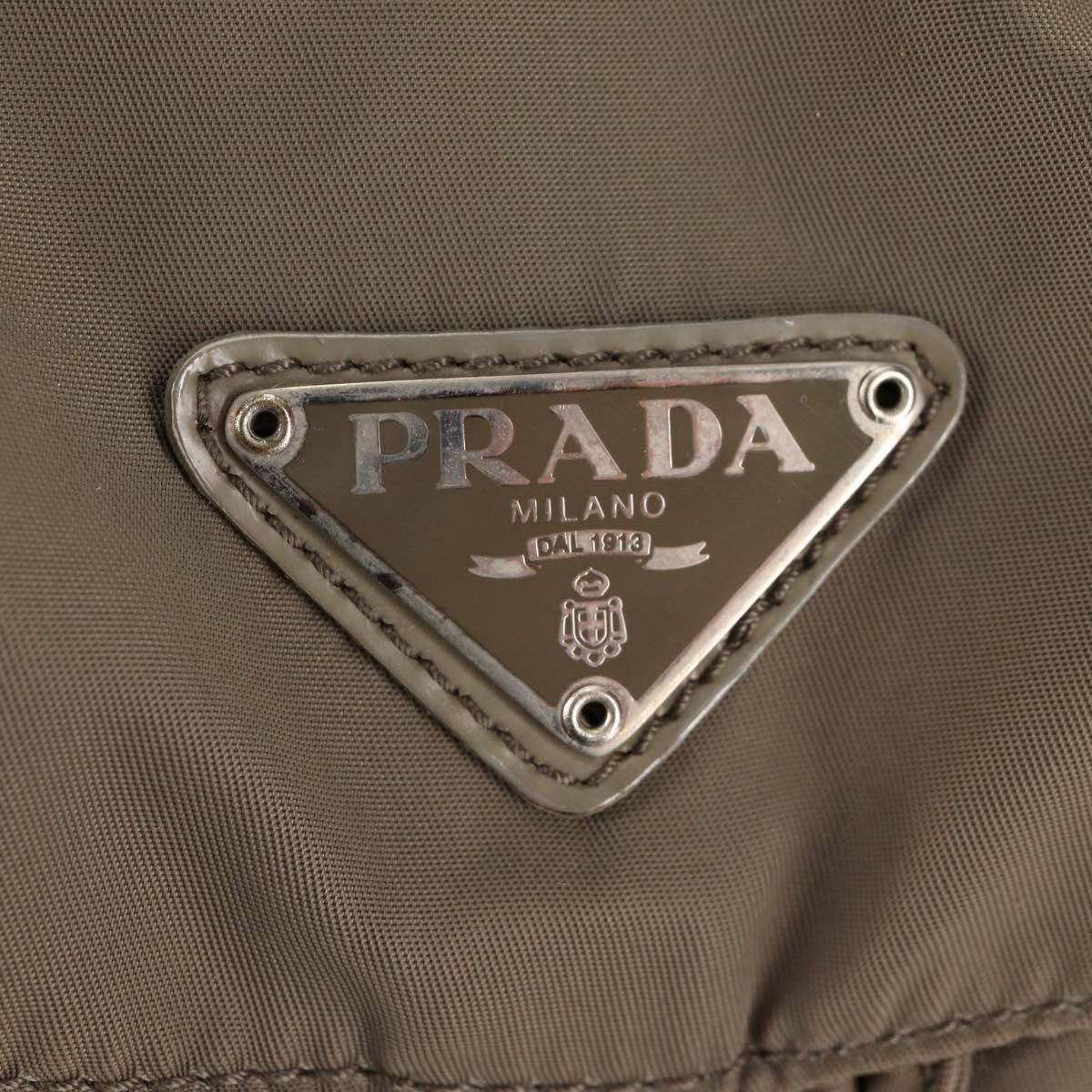 Prada Prada Vela Double Front Pocket Backpack Tessuto with Saffiano Leather Size ONE SIZE - 6 Thumbnail