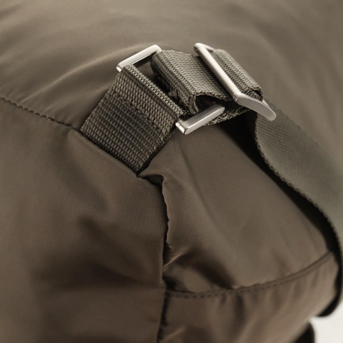 Prada Prada Vela Double Front Pocket Backpack Tessuto with Saffiano Leather Size ONE SIZE - 11 Thumbnail