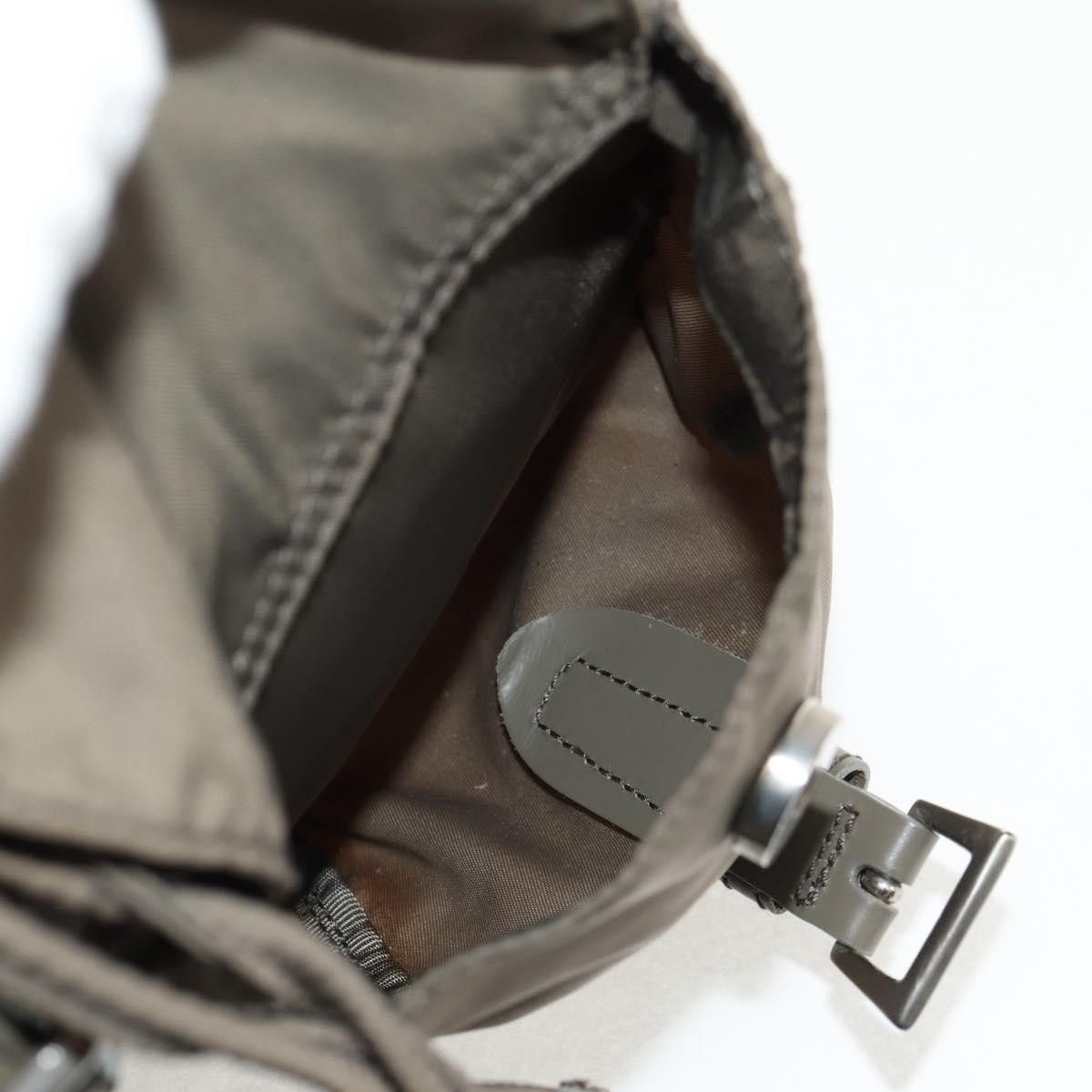 Prada Prada Vela Double Front Pocket Backpack Tessuto with Saffiano Leather Size ONE SIZE - 5 Thumbnail