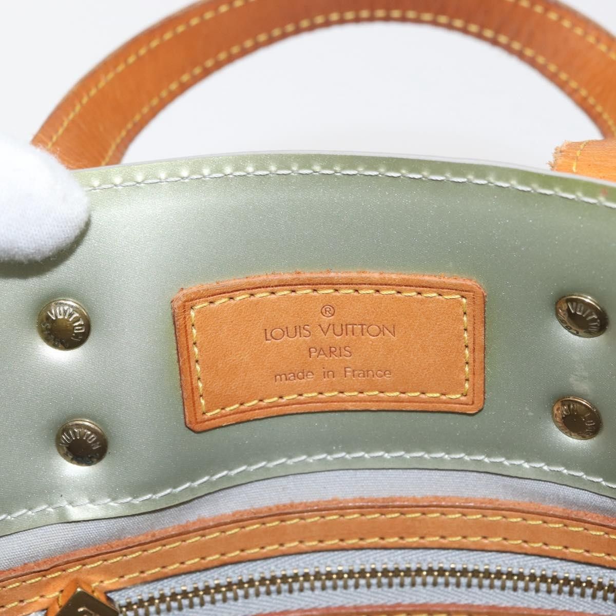 Louis Vuitton Louis Vuitton Reade Handbag Monogram Vernis Size ONE SIZE - 6 Thumbnail