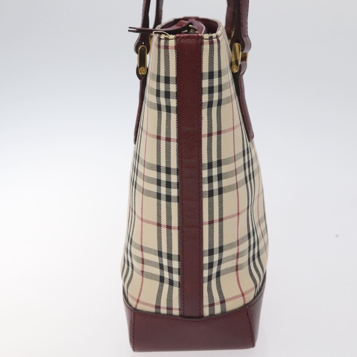 Burberry Burberry Nova Check Tote canvas check pattern Size ONE SIZE - 3 Thumbnail