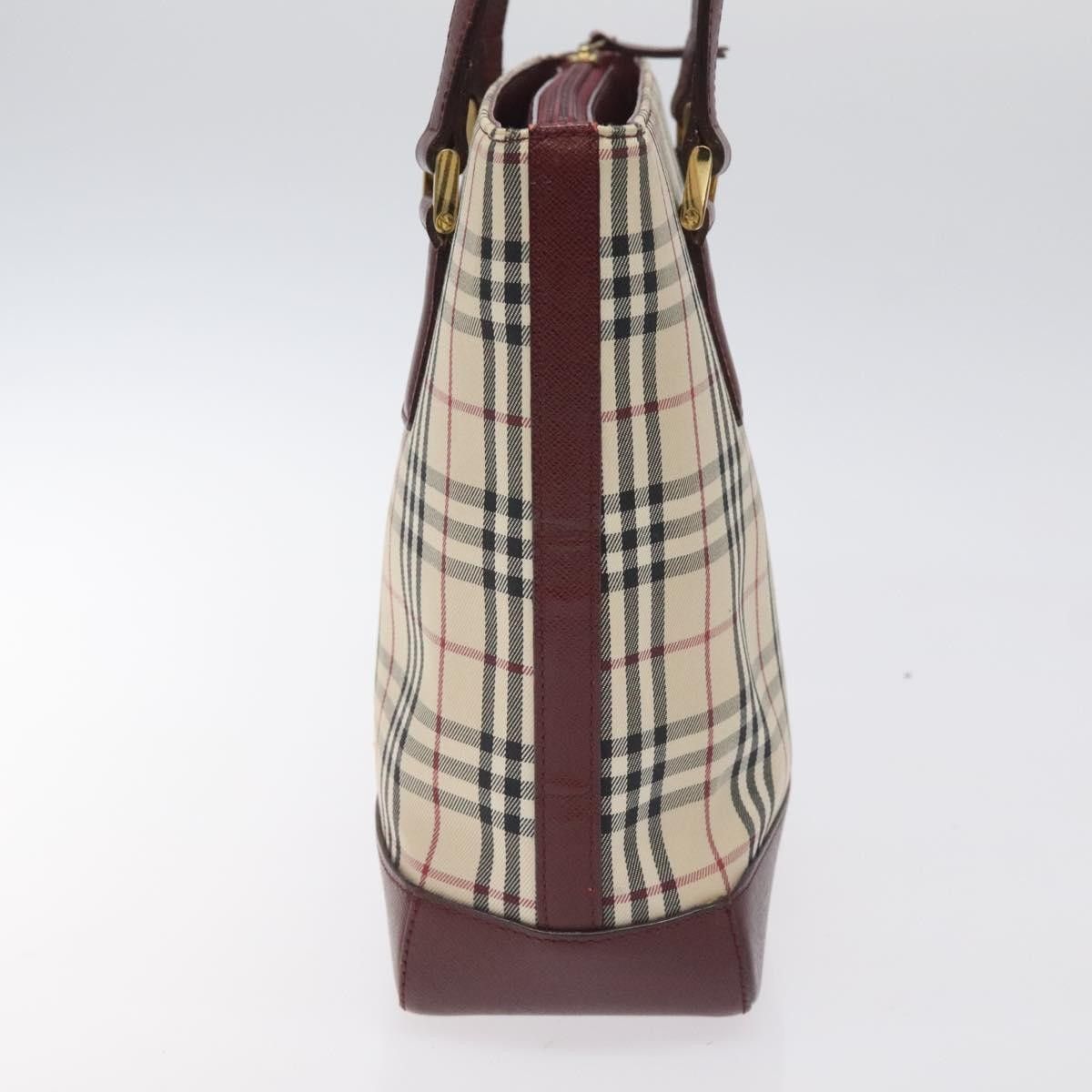 Burberry Burberry Nova Check Tote canvas check pattern Size ONE SIZE - 4 Thumbnail