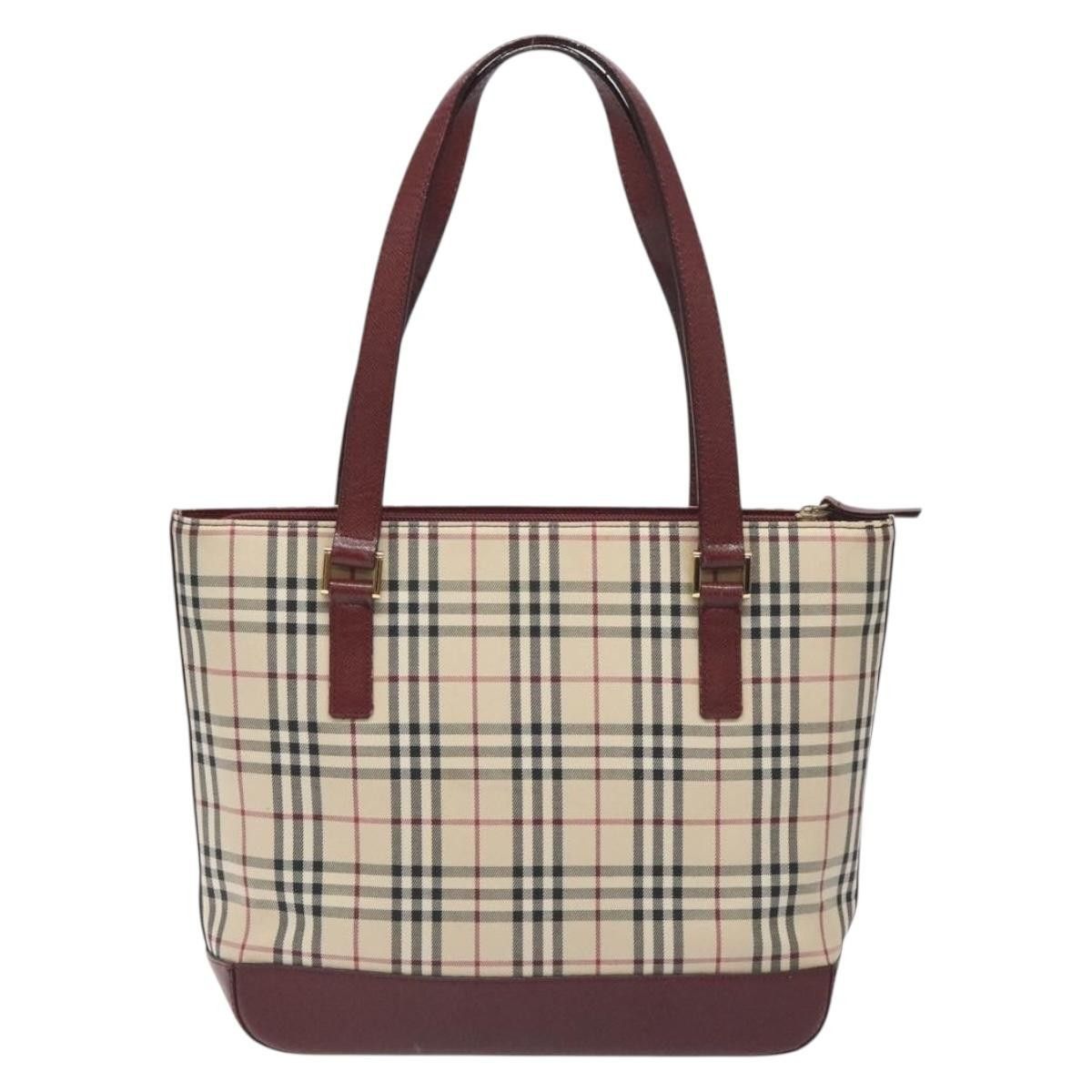 Burberry Burberry Nova Check Tote canvas check pattern Size ONE SIZE - 2 Thumbnail
