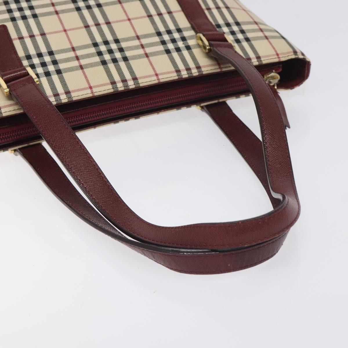 Burberry Burberry Nova Check Tote canvas check pattern Size ONE SIZE - 7 Thumbnail