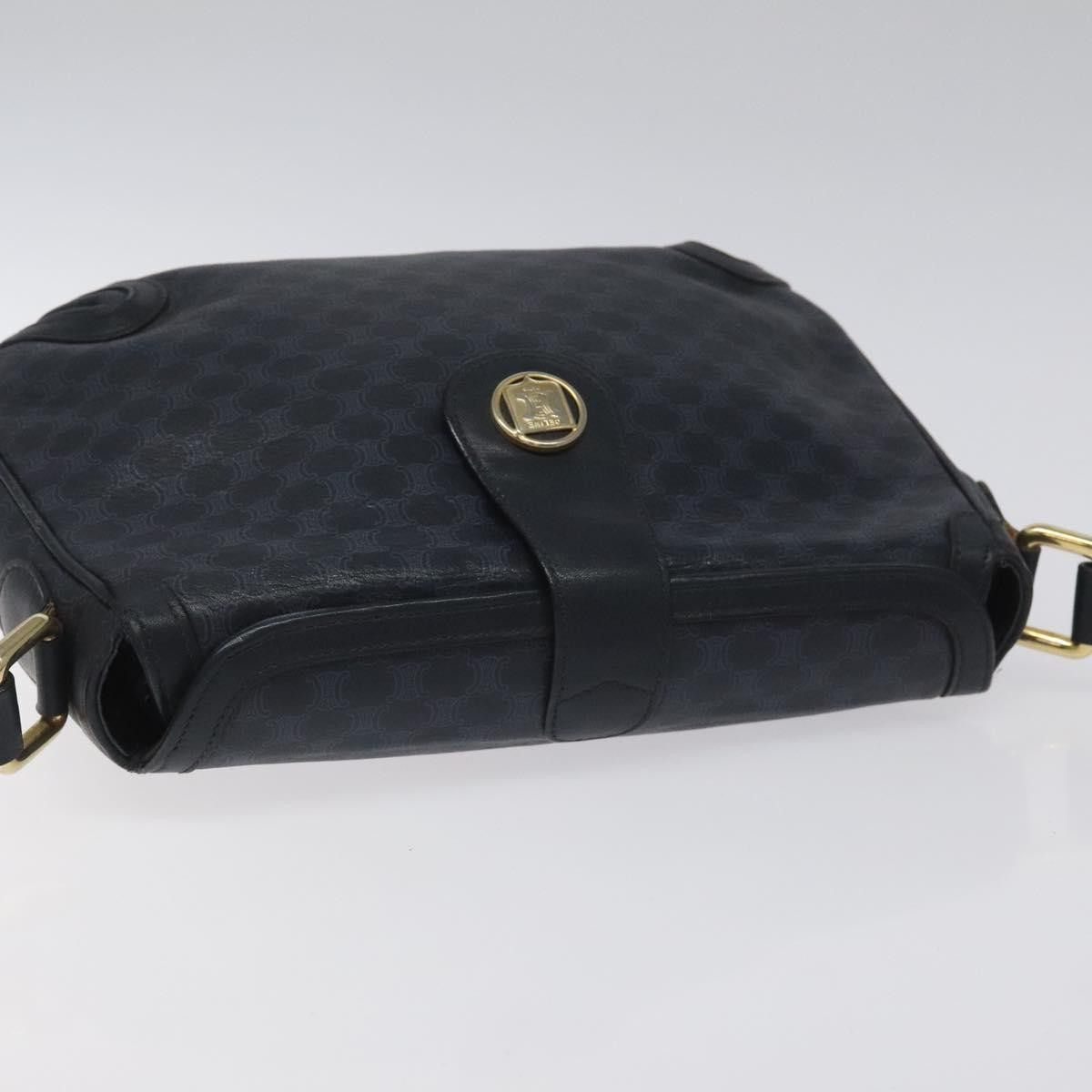 Celine Celine Vintage Macadam Shoulder Bag Canvas and Leather Size ONE SIZE - 15 Thumbnail