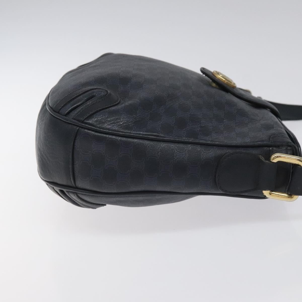 Celine Celine Vintage Macadam Shoulder Bag Canvas and Leather Size ONE SIZE - 3 Thumbnail