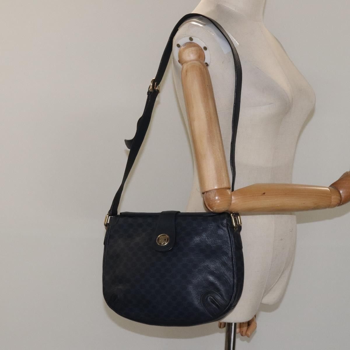 Celine Celine Vintage Macadam Shoulder Bag Canvas and Leather Size ONE SIZE - 13 Thumbnail