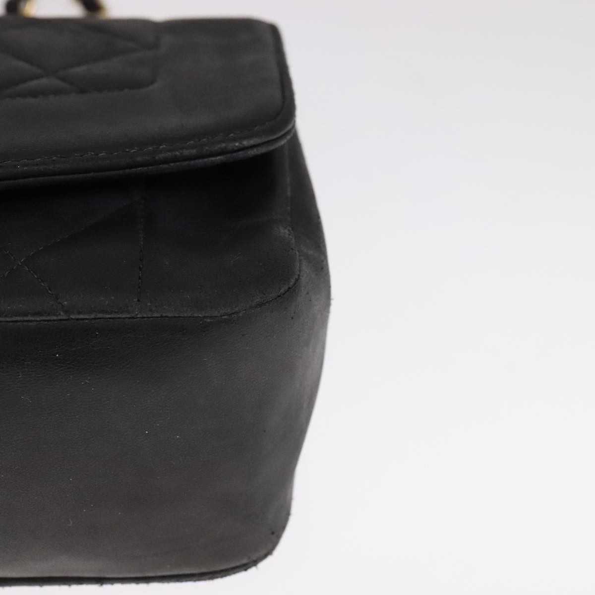 Chanel Chanel Vintage Diana Flap Bag Quilted Lambskin Size ONE SIZE - 11 Thumbnail