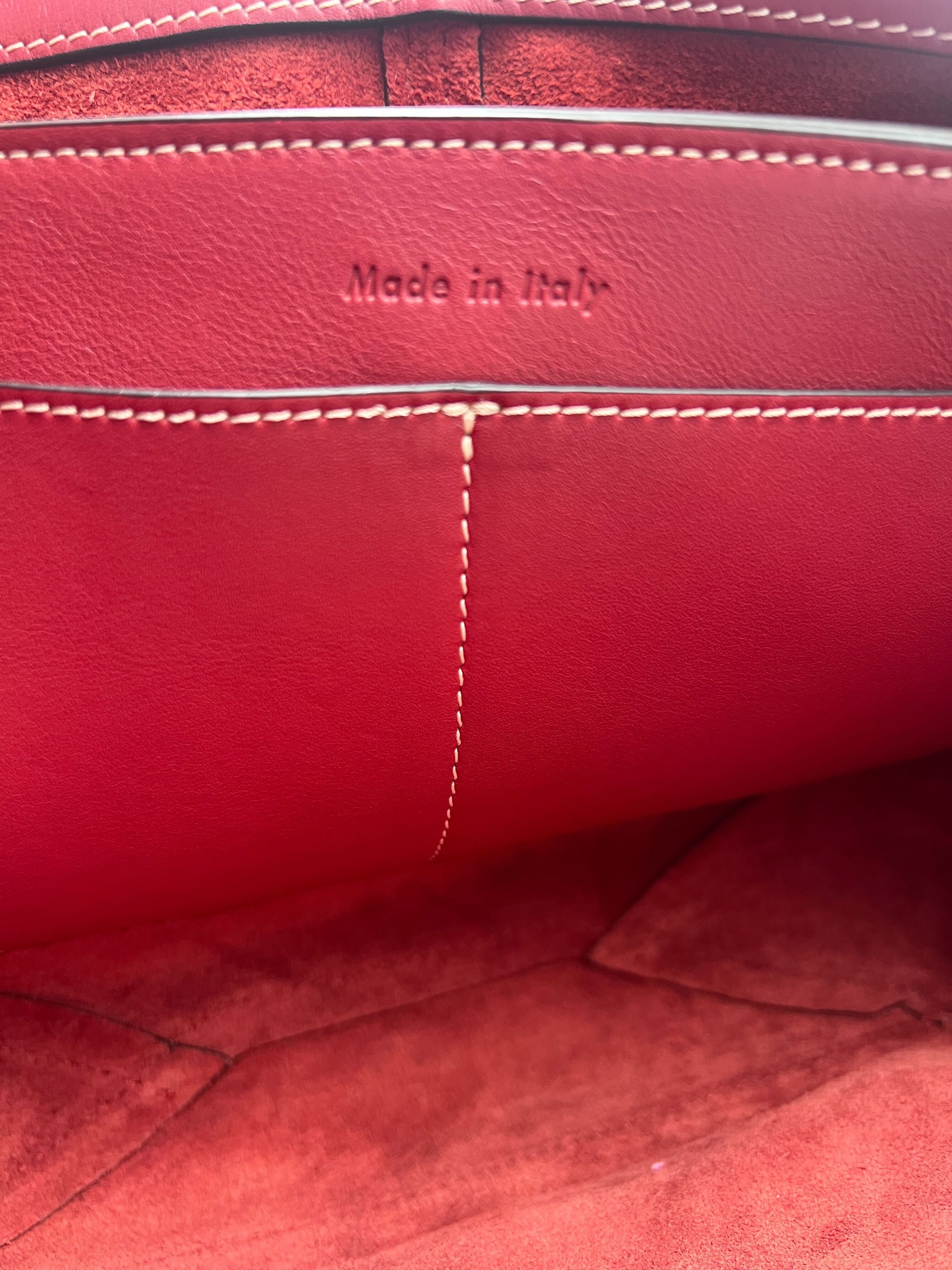 Celine Celine Tri-Fold Shoulder Bag Smooth Calfskin Size ONE SIZE - 6 Thumbnail