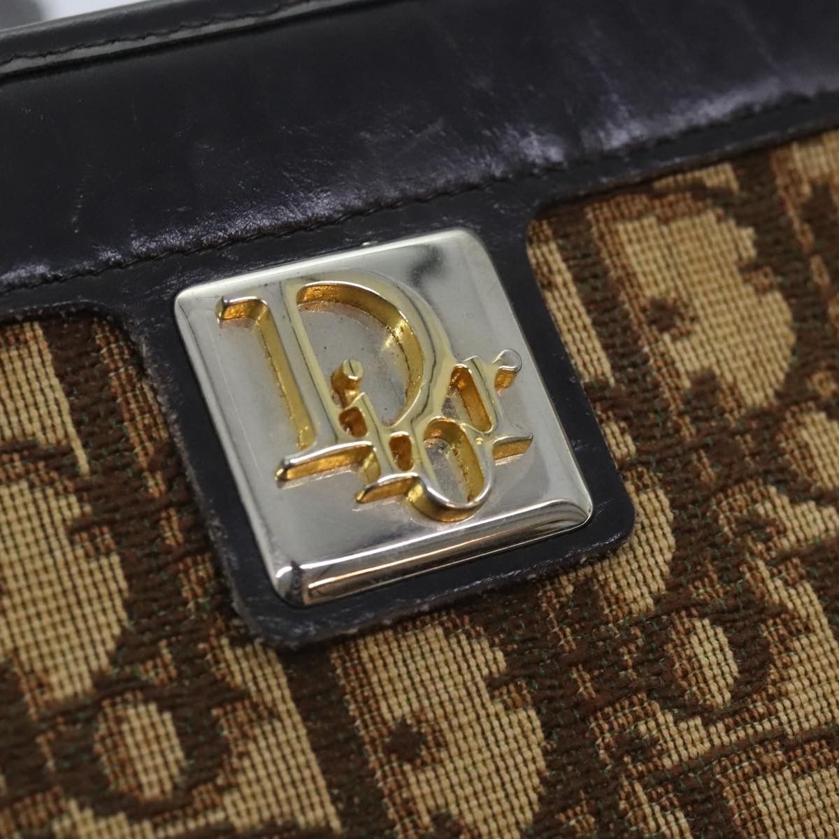 Dior Christian Dior Vintage Trotter Shoulder Bag Canvas Size ONE SIZE - 12 Thumbnail
