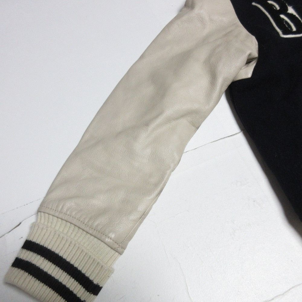 Other Other beautiful people Melton Leather Varsity Jacket Leather Outerwear DUTY FREE for USA Size ONE SIZE - 8 Thumbnail