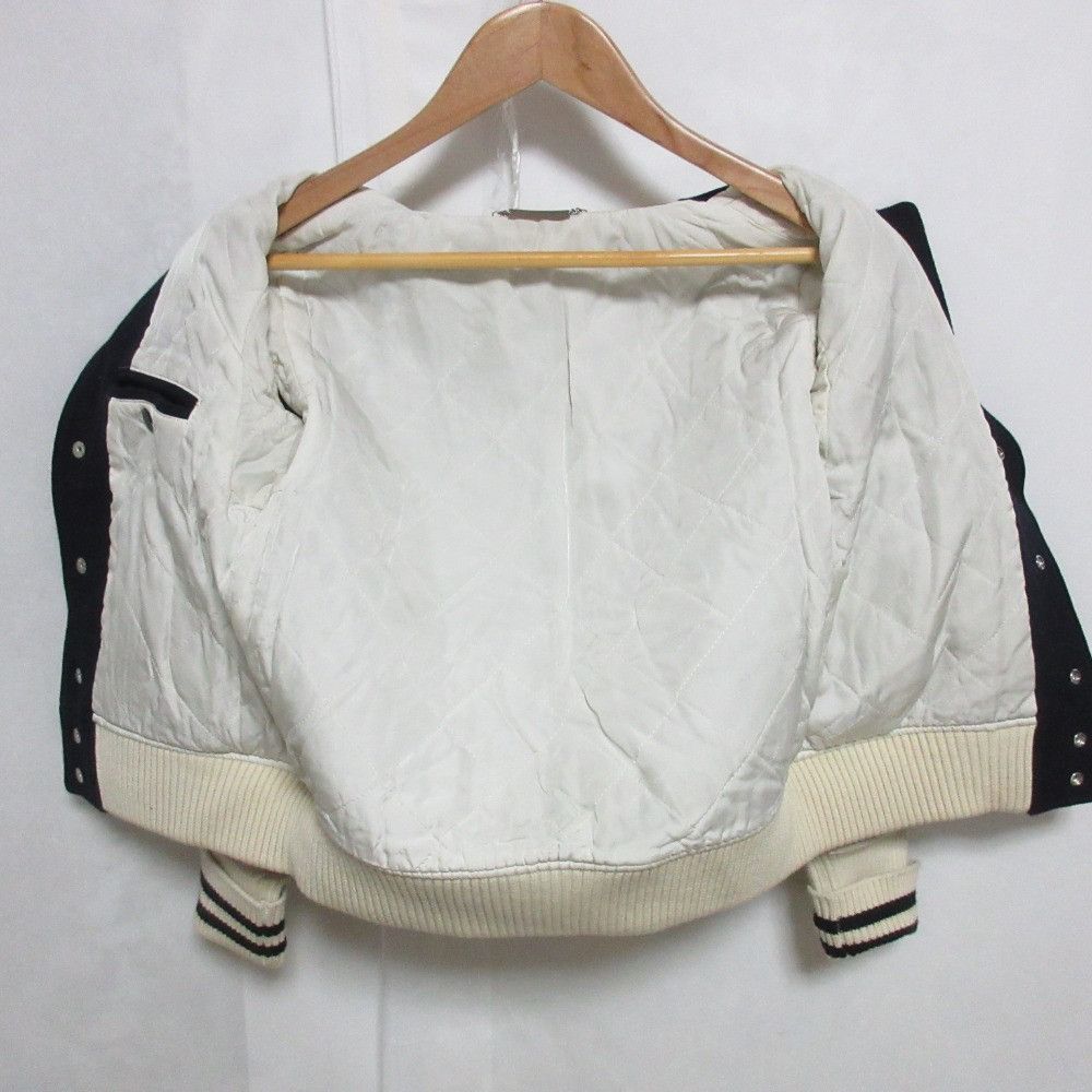 Other Other beautiful people Melton Leather Varsity Jacket Leather Outerwear DUTY FREE for USA Size ONE SIZE - 3 Thumbnail