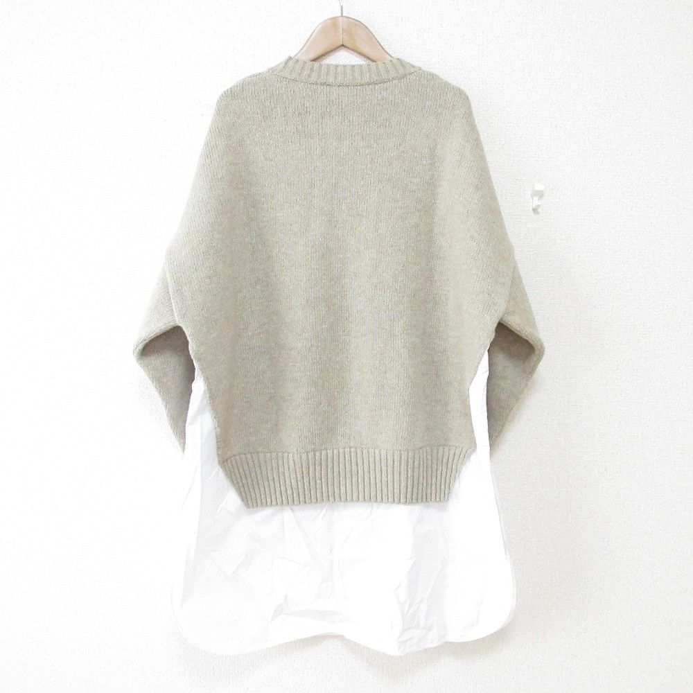 Stella McCartney Stella Mccartney Stella McCartney Long Sleeve Shirt Docking Long Knit Sweater Others Tops DUTY FREE for USA Size ONE SIZE - 2 Thumbnail