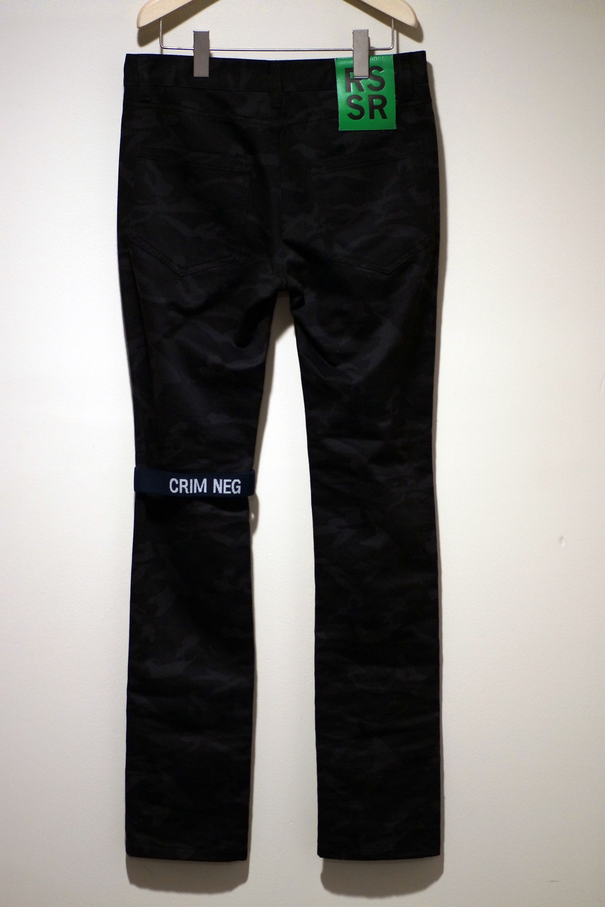 ' Crim Neg' skinny jeans.