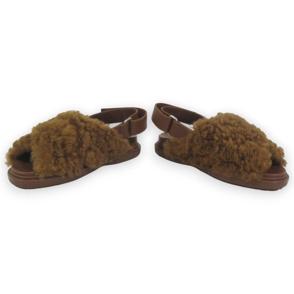 Marni Marni Marni FB CRISCROSS STRAP Sandals Leather Shoes FBMS015401 DUTY FREE for USA Size ONE SIZE - 4 Thumbnail