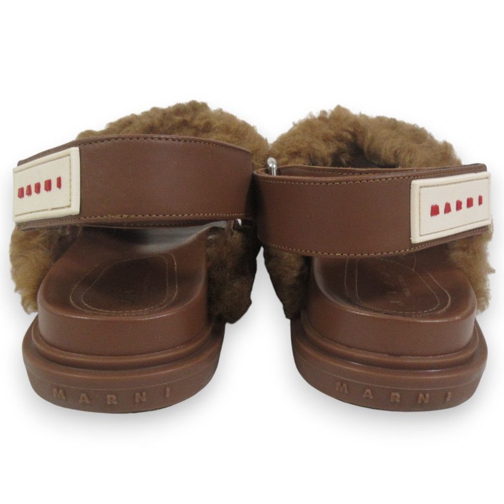 Marni Marni Marni FB CRISCROSS STRAP Sandals Leather Shoes FBMS015401 DUTY FREE for USA Size ONE SIZE - 5 Thumbnail