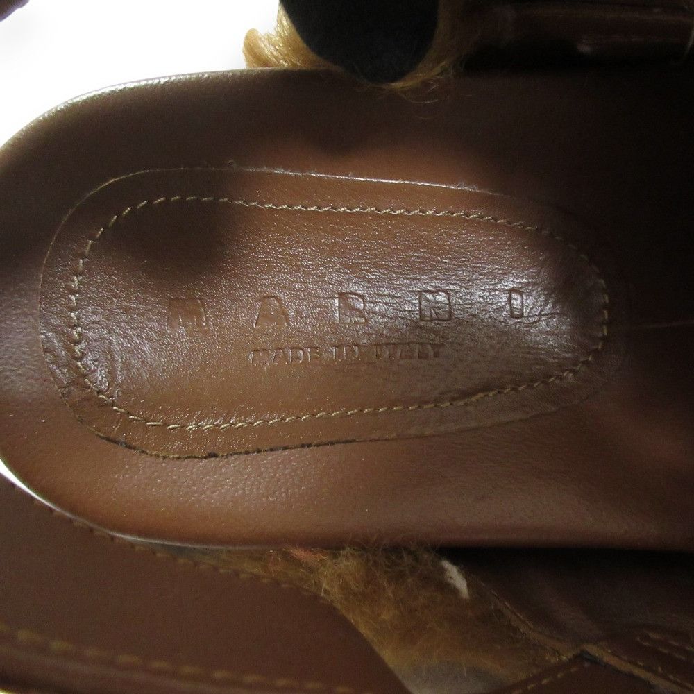 Marni Marni Marni FB CRISCROSS STRAP Sandals Leather Shoes FBMS015401 DUTY FREE for USA Size ONE SIZE - 8 Thumbnail