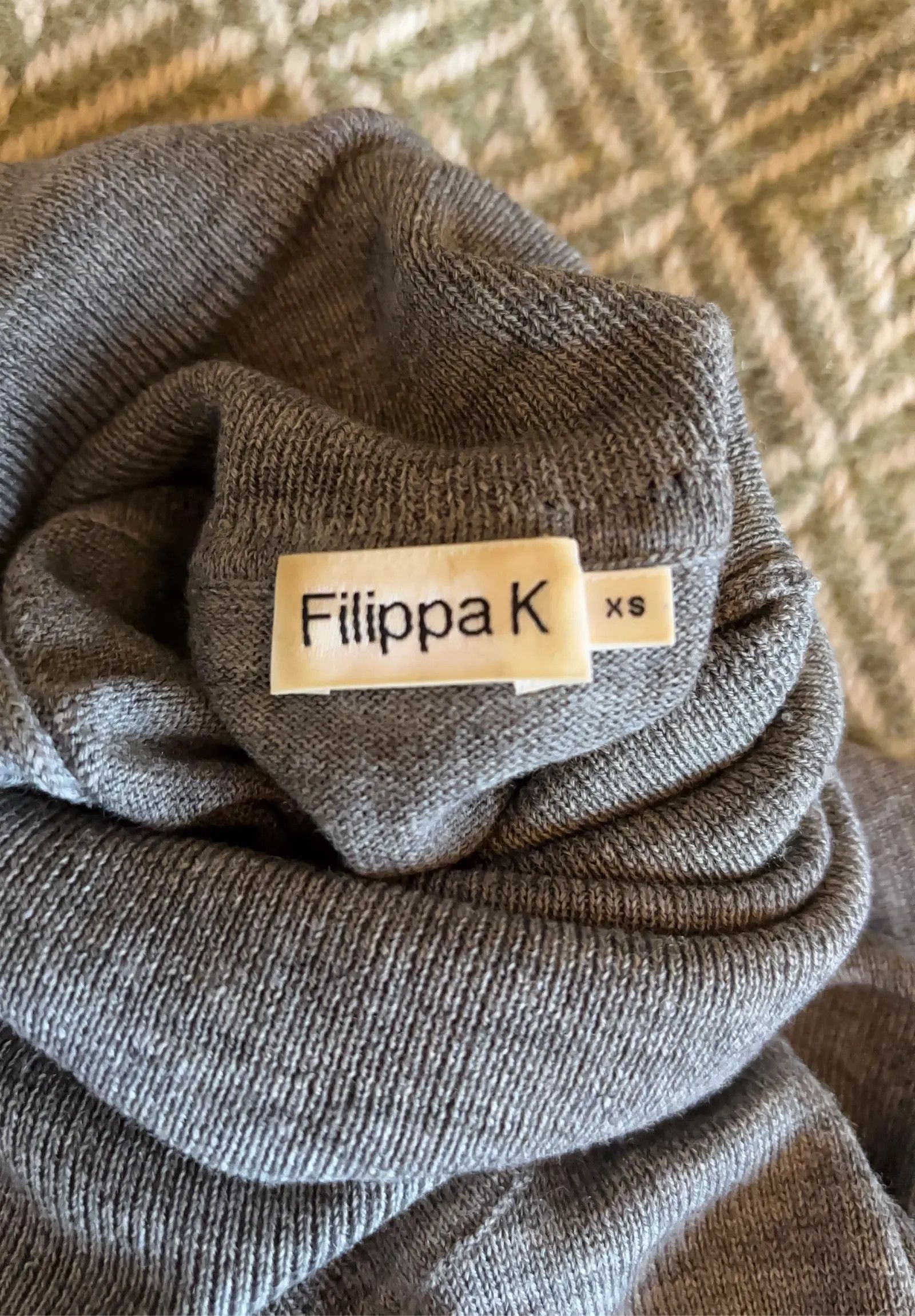 Filippa K Filippa K Turtleneck Sweater Sweater Size XS / US 0-2 / IT 36-38 - 7 Thumbnail