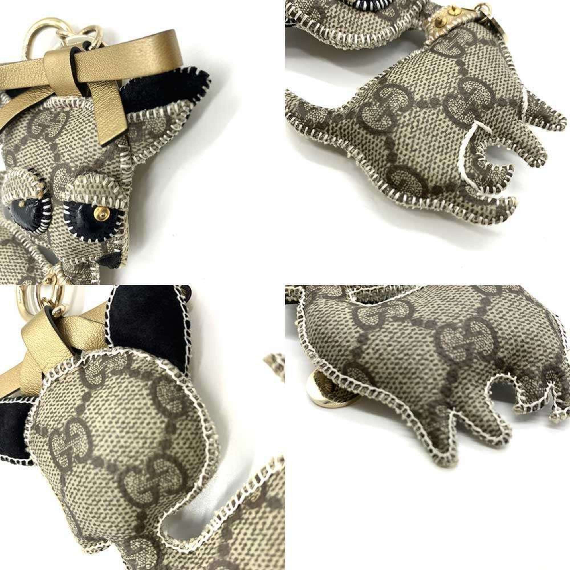 Gucci Gucci GG Plus Guccioli Chihuahua Charm Bag Keychain Key Ring 206081 GUCCI Size ONE SIZE - 3 Thumbnail