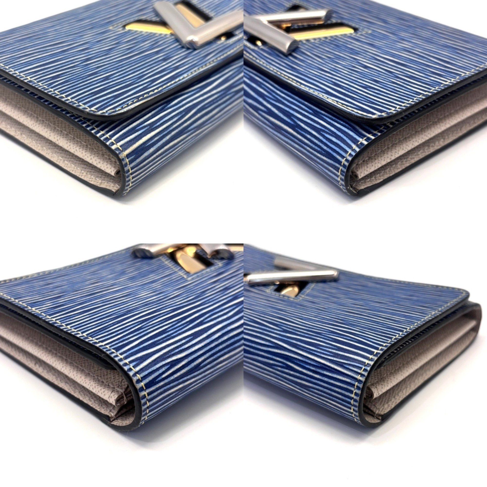 Louis Vuitton Louis Vuitton Portefeuille Twist Epi Denim Blue Long Wallet M60963 LOUIS VUITTON Size ONE SIZE - 3 Thumbnail