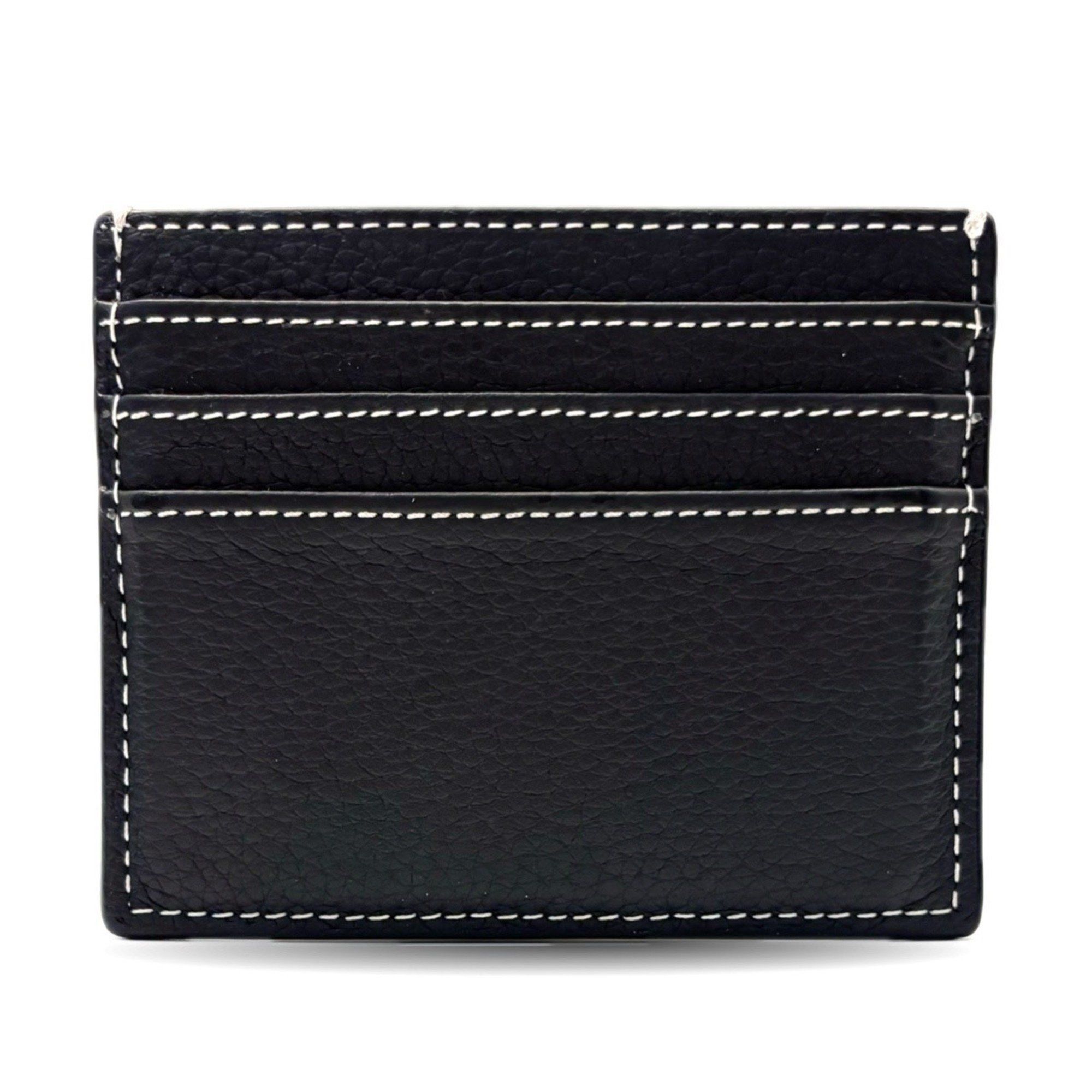 Dior Dior Saddle Card Holder, Black Leather, 2ADCH164YKK Size ONE SIZE - 2 Thumbnail