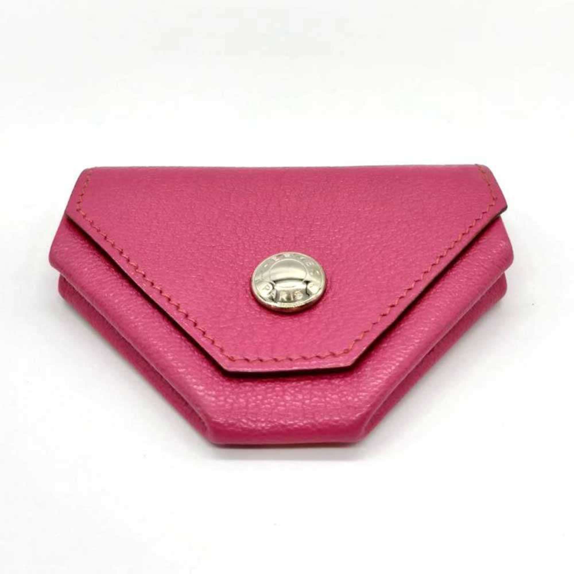 Hermes Hermes Levain Quatre Coin Case, Pink Chevre Leather Size ONE SIZE - 3 Thumbnail