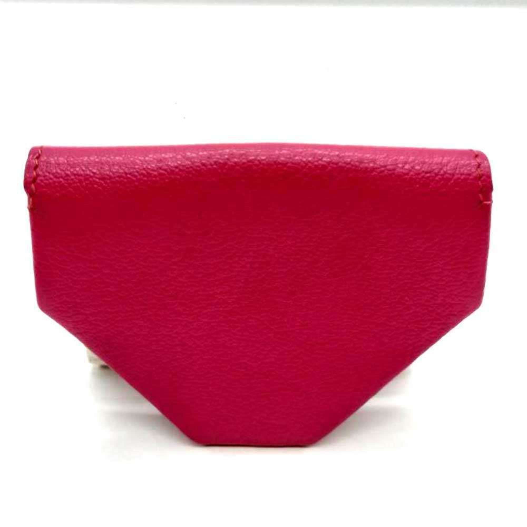 Hermes Hermes Levain Quatre Coin Case, Pink Chevre Leather Size ONE SIZE - 2 Thumbnail