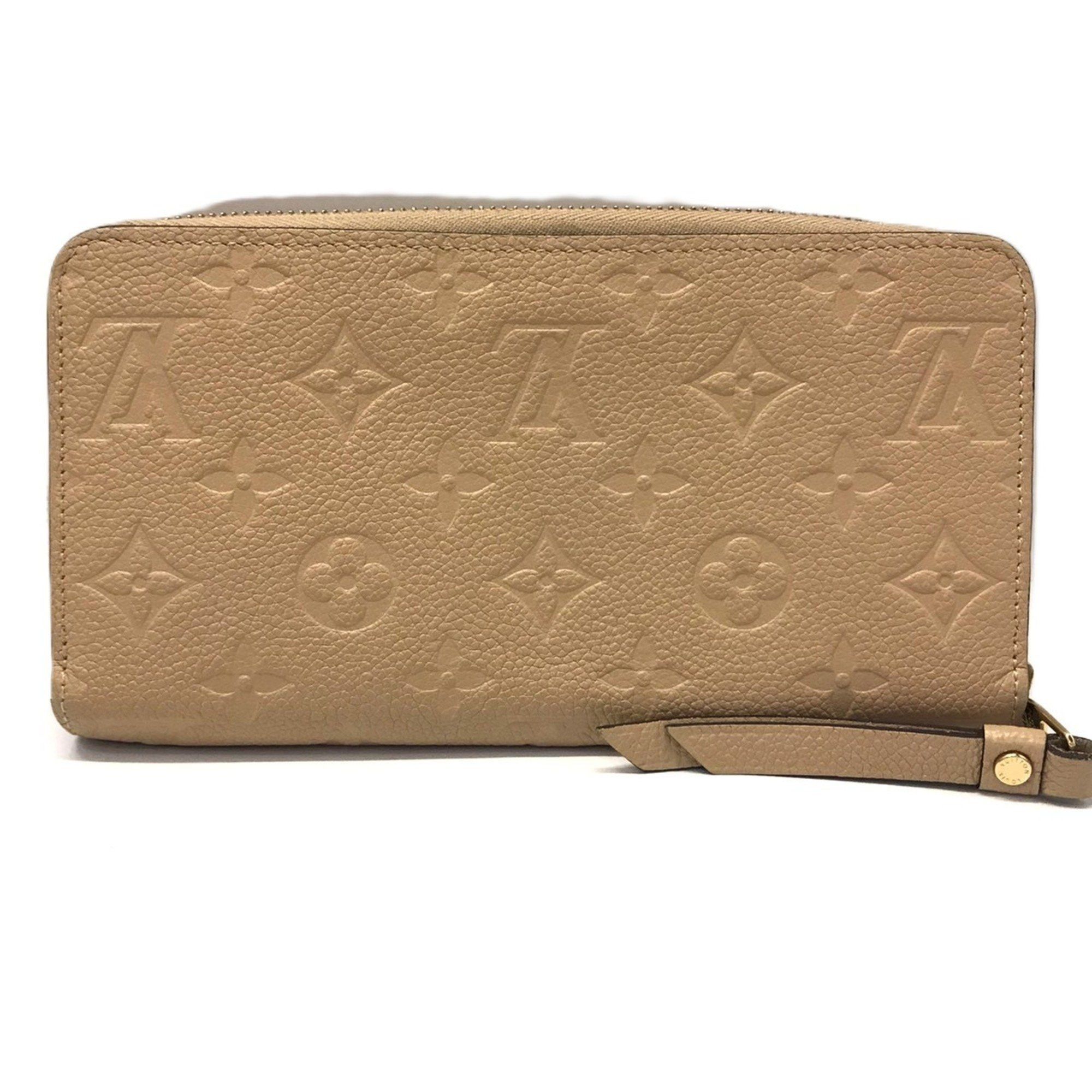Louis Vuitton Louis Vuitton Zippy Wallet Monogram Empreinte Beige Dune Long M69034 LOUIS VUITTON Size ONE SIZE - 2 Thumbnail