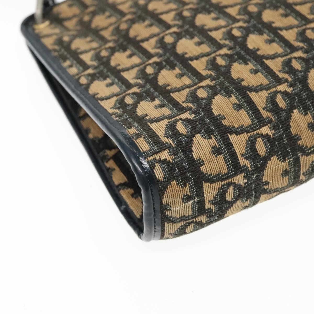 Dior Christian Dior Vintage Trotter Shoulder Bag Canvas Size ONE SIZE - 10 Thumbnail
