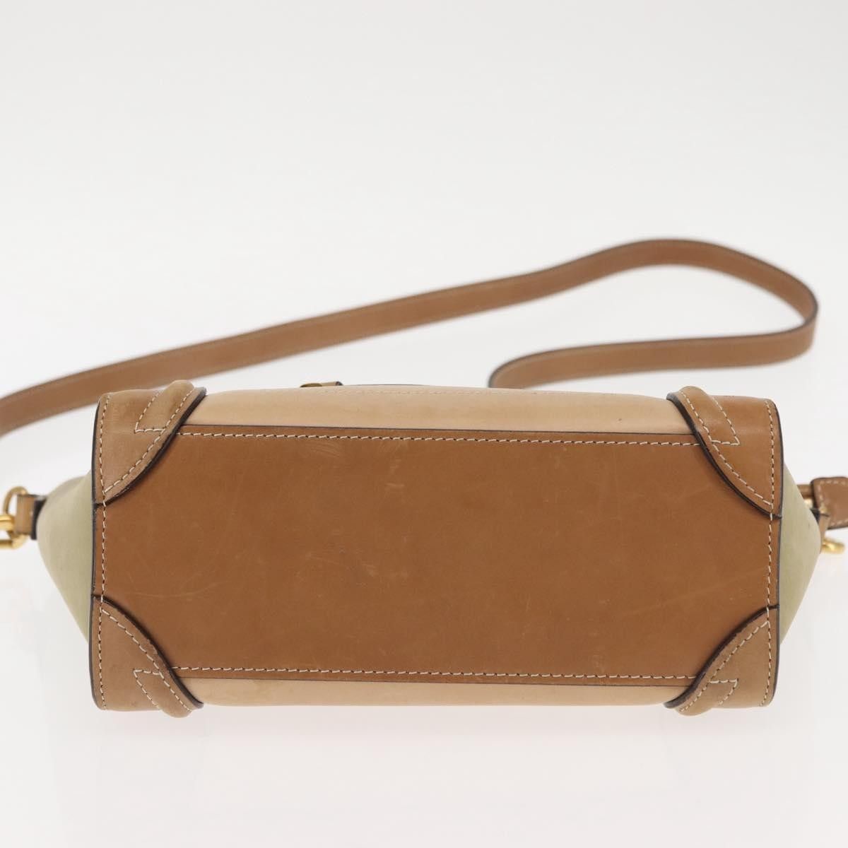 Celine Celine Tricolor Luggage Bag Leather Size ONE SIZE - 16 Thumbnail