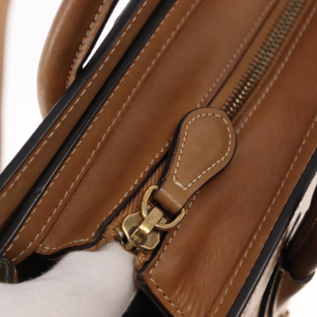 Celine Celine Tricolor Luggage Bag Leather Size ONE SIZE - 13 Thumbnail