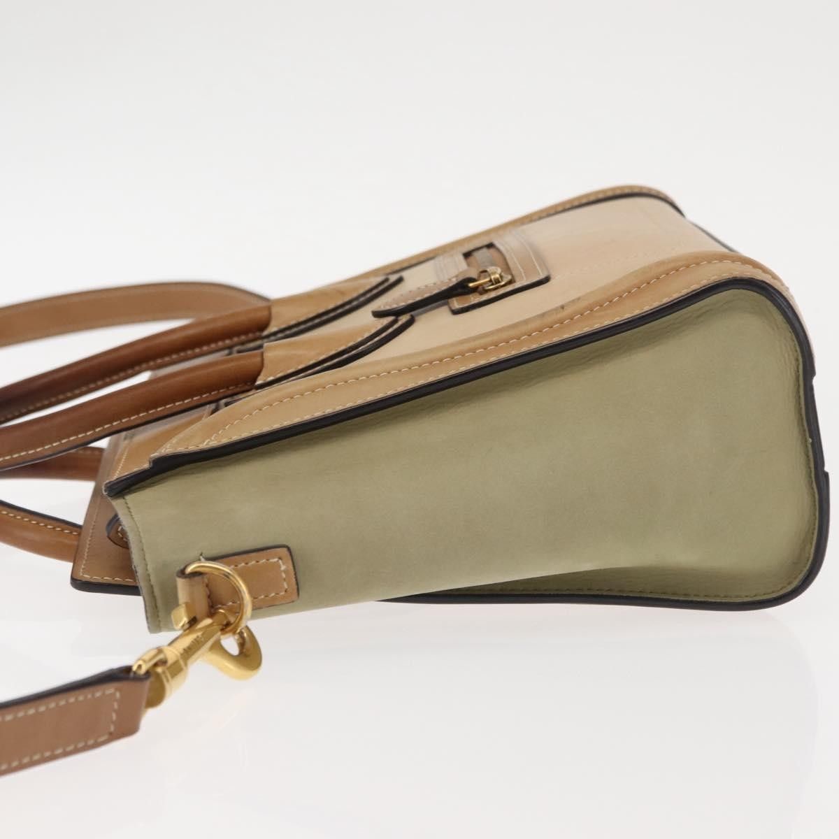 Celine Celine Tricolor Luggage Bag Leather Size ONE SIZE - 4 Thumbnail