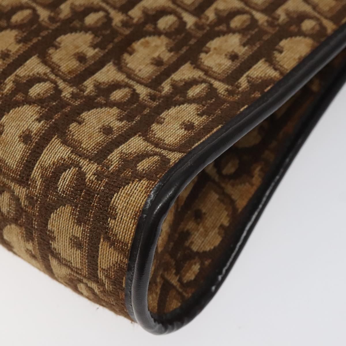 Dior Christian Dior Vintage Trotter Shoulder Bag Canvas Size ONE SIZE - 10 Thumbnail