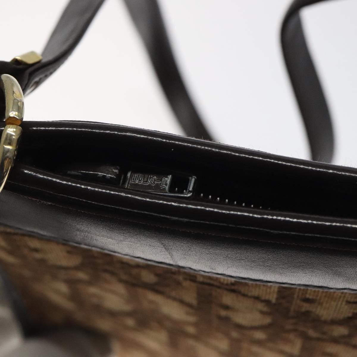 Dior Christian Dior Vintage Trotter Shoulder Bag Canvas Size ONE SIZE - 17 Thumbnail