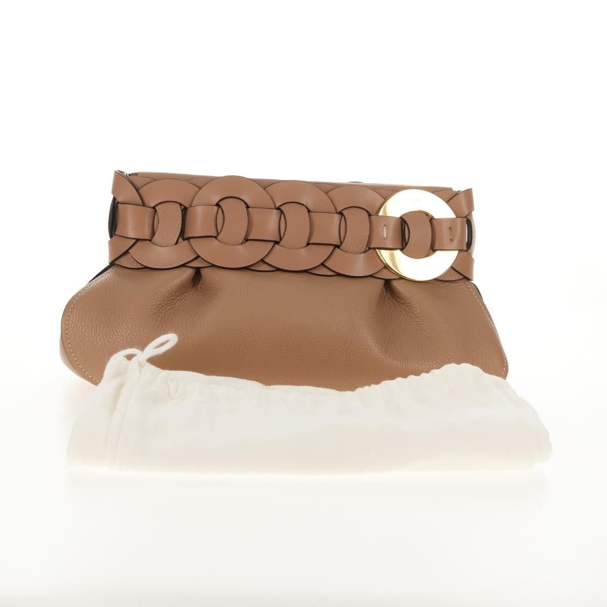 Chloe Chloe Darryl Clutch Leather Size ONE SIZE - 13 Thumbnail