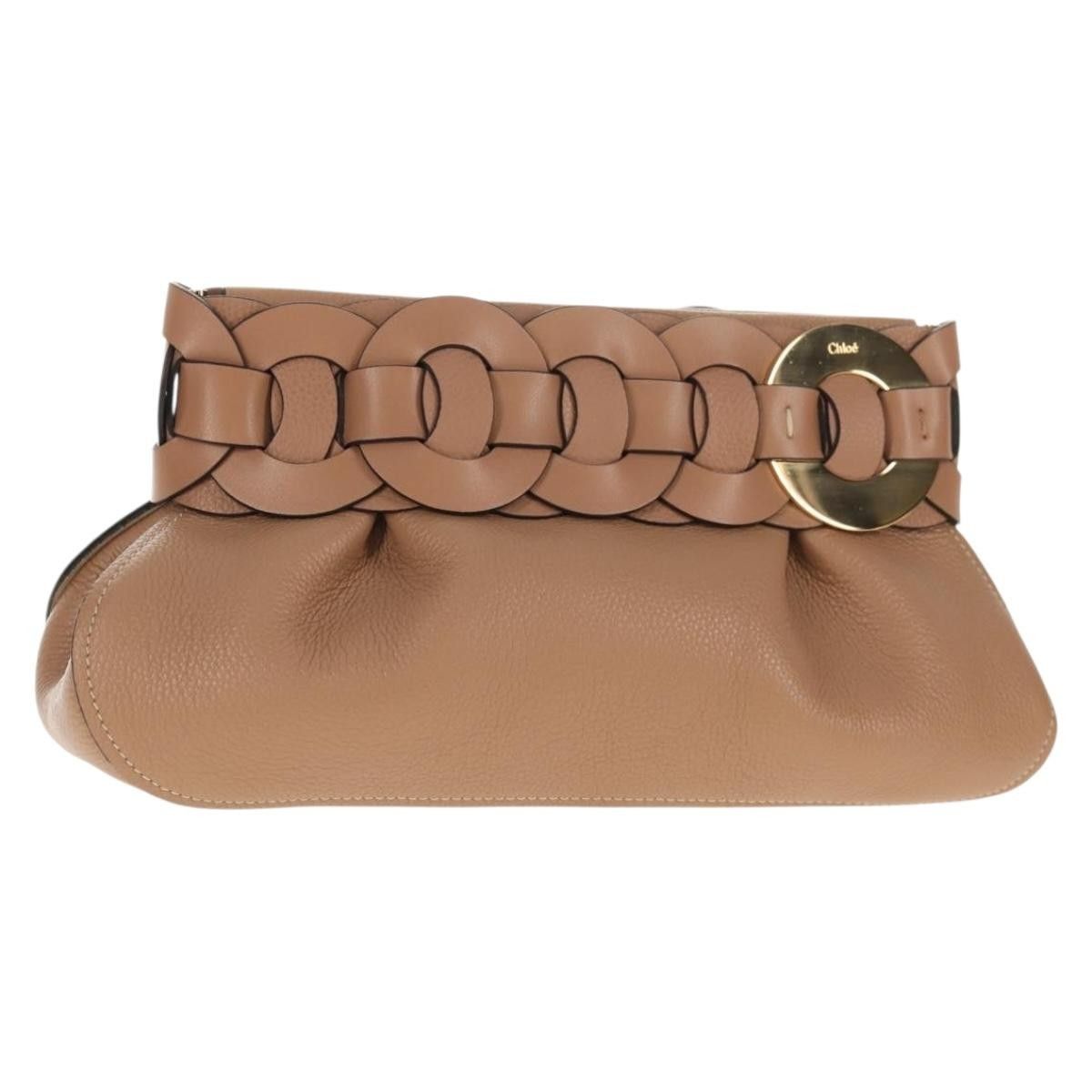 Chloe Chloe Darryl Clutch Leather Size ONE SIZE - 16 Thumbnail