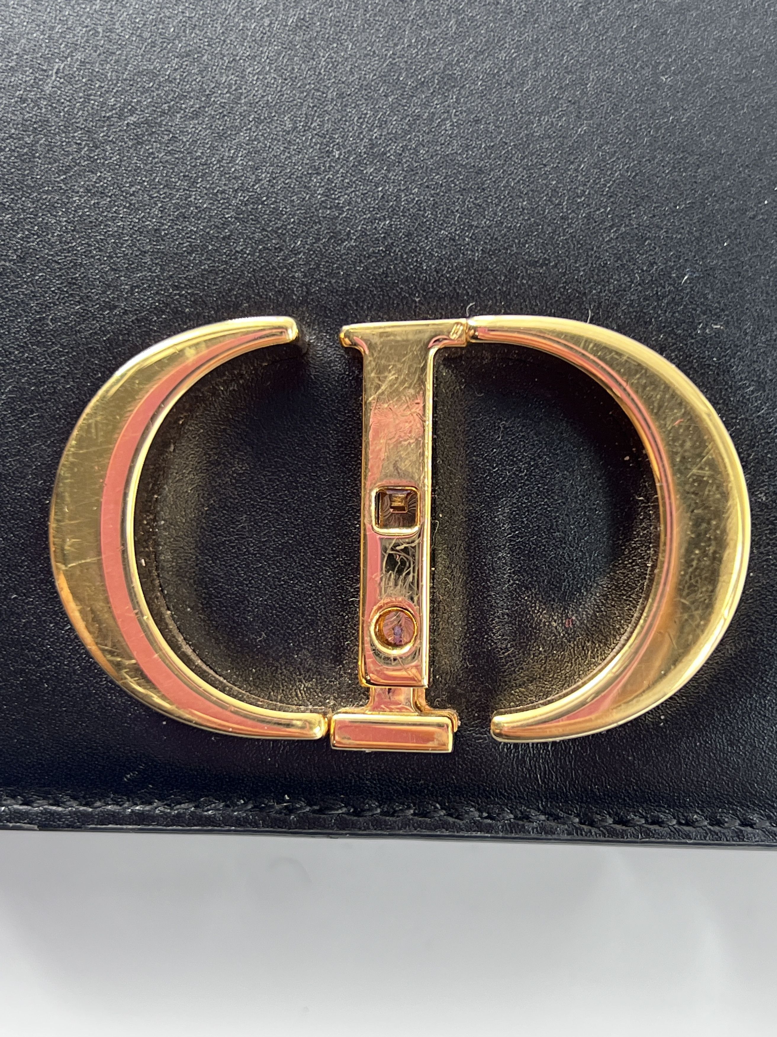 Dior Christian Dior 30 Montaigne Flap Bag Leather Size ONE SIZE - 8 Thumbnail