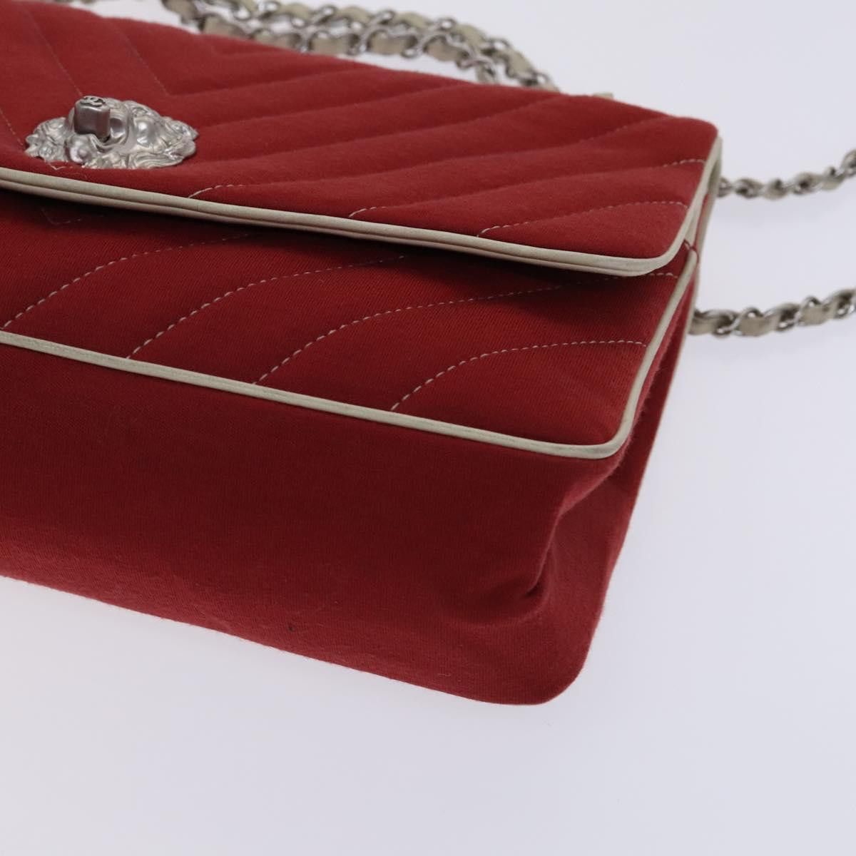 Chanel Chanel Chevron Quilted Leo Lion Single Flap Bag Jersey and leather Size ONE SIZE - 9 Thumbnail