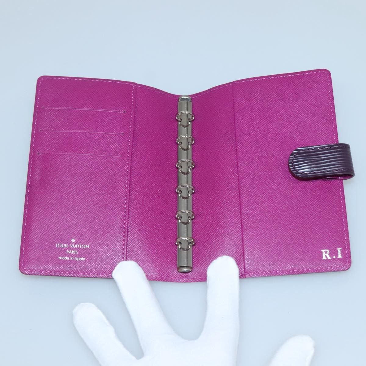 Louis Vuitton Louis Vuitton Agenda Cover Epi Leather Size ONE SIZE - 5 Thumbnail