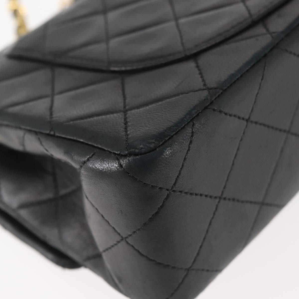 Chanel Vintage Classic Double Flap Bag Quilted Lambskin